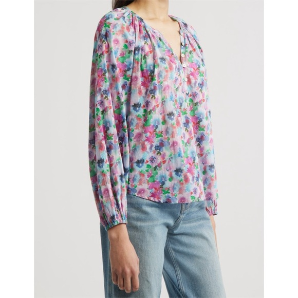 Rails
Indi Floral Print
Cotton Peasant
Top size small - Picture 3 of 7